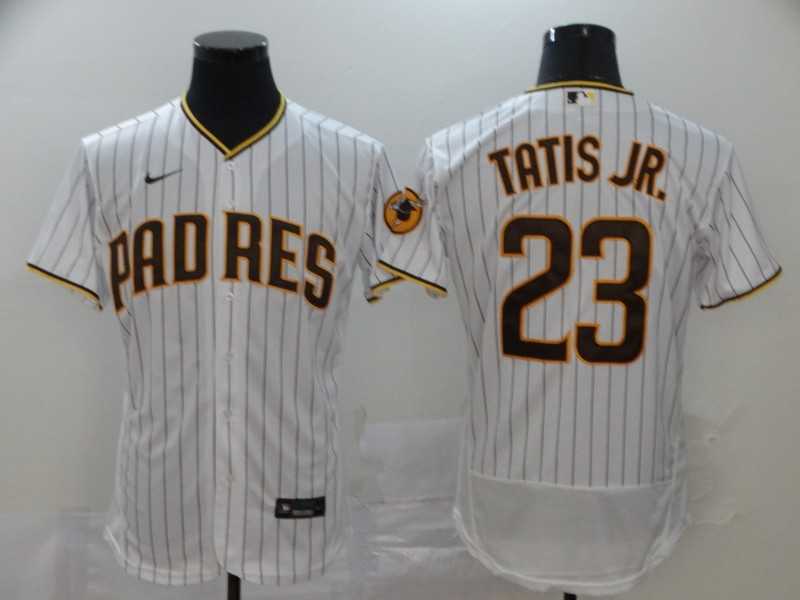 Padres 23 Fernando Tatis Jr. White Nike 2020 Flexbase Jersey,We sell and wholesale Padres 23 Fernando Tatis Jr. White Nike 2020 Flexbase Jersey on line form chian!